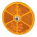 HELLA - REFLEX REFLECTOR AMBER 60MM DIA. - 2916HEL