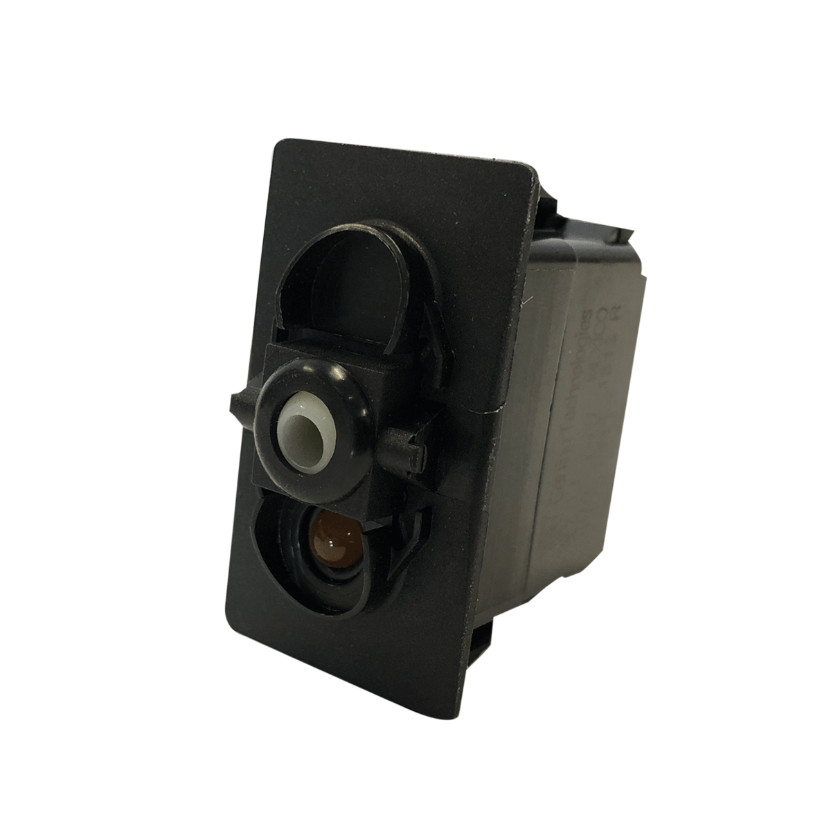 Switch - 3 Position Amber - Single LED DPDT