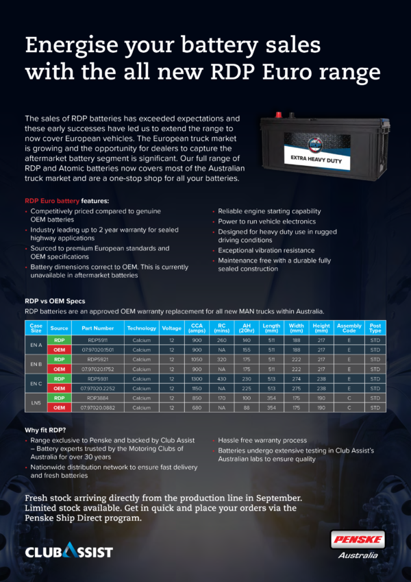 Heavy Duty Battery - 1300CCA - Image 2