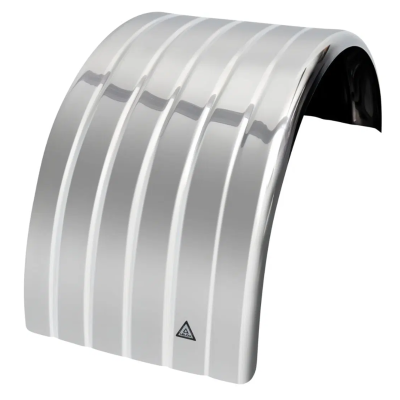 Stainless Steel Single Mudguard Curved LP