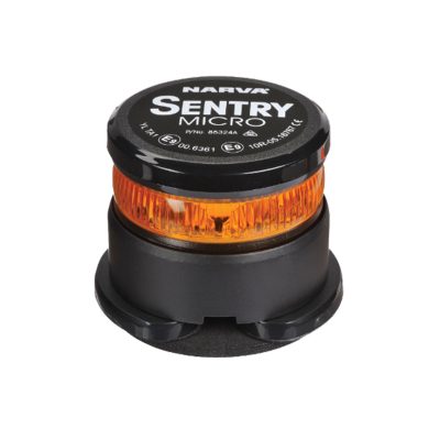 LED Beacon Amber Battery Operated Magnetic Mount